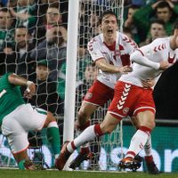 Dinamarca amarra su pase a Rusia 2018 tras doblegar 5-1 a Irlanda