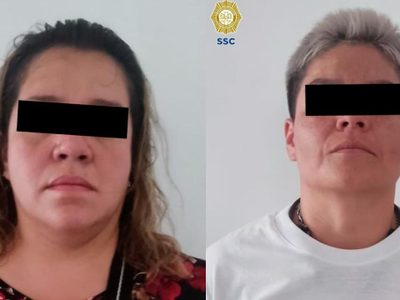 Sorprenden a dos mujeres robando huesos humanos del Panteón San Nicolás en Iztapalapa