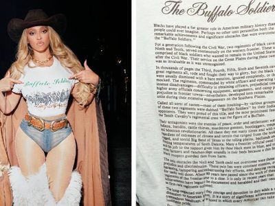 Critican a Beyoncé por vestir camiseta que llama "enemigos de la paz" a indígenas norteamericanos