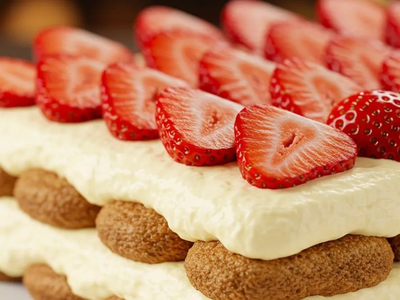 Torta Tiramisú de frutillas y chocolate blanco: probá esta versión re cremosa y exquisita para el antojo de dulce