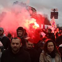 Protestas contra las restricciones por covid-19 en Francia, Alemania y Austria