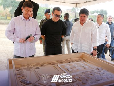 Ecuador construye una cárcel de máxima seguridad al estilo Bukele