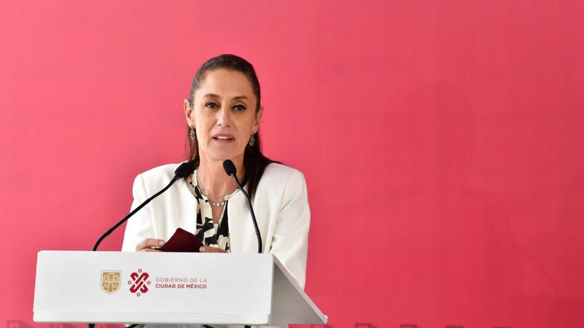 La jefa de gobierno capitalino Claudia Sheinbaum