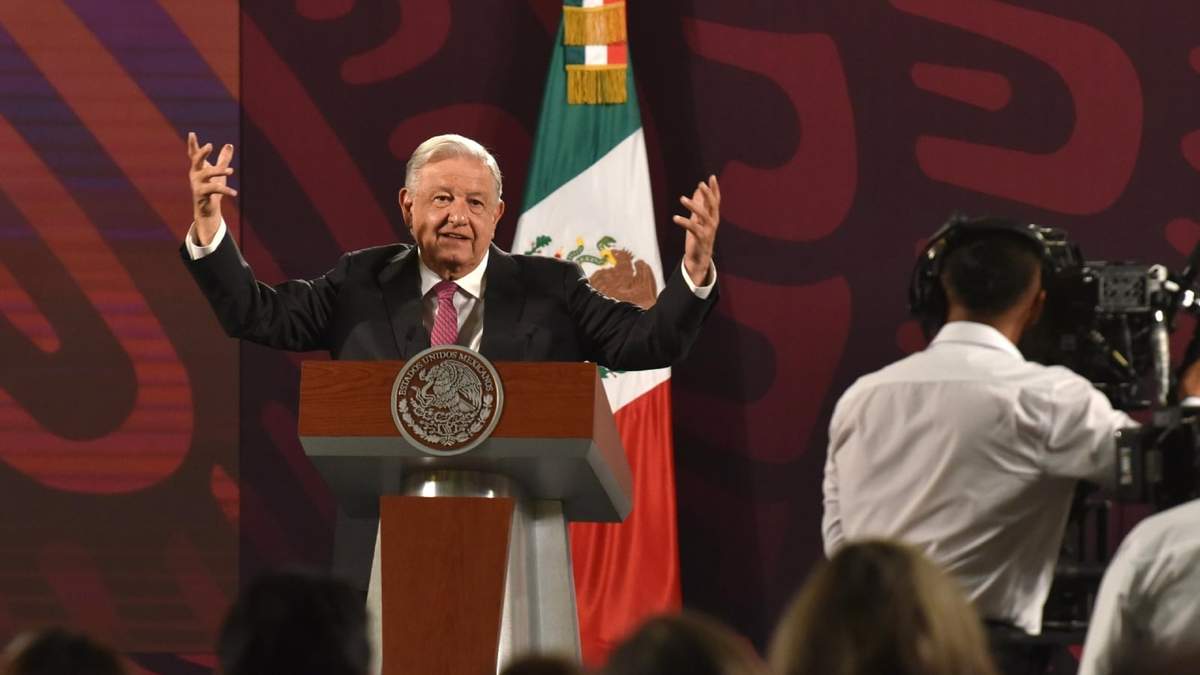El presidente en Palacio Nacional