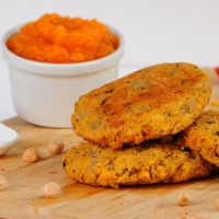 Las hamburguesas están caras: reemplázalas por estas de calabaza y garbanzos que son una perdición