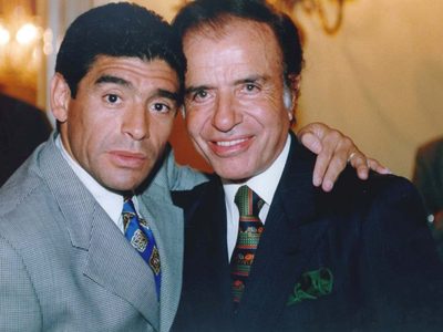 Carlos Saúl Menem: Maradona, Pelé, River y una inoxidable relación con el deporte