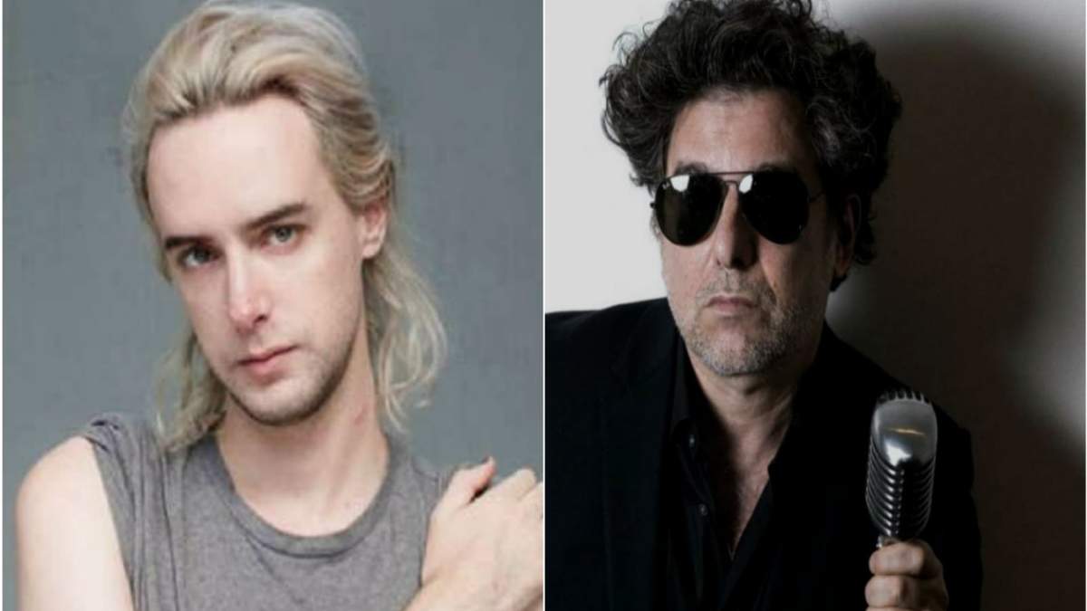 Benito Cerati y Calamaro. Foto (Twitter)