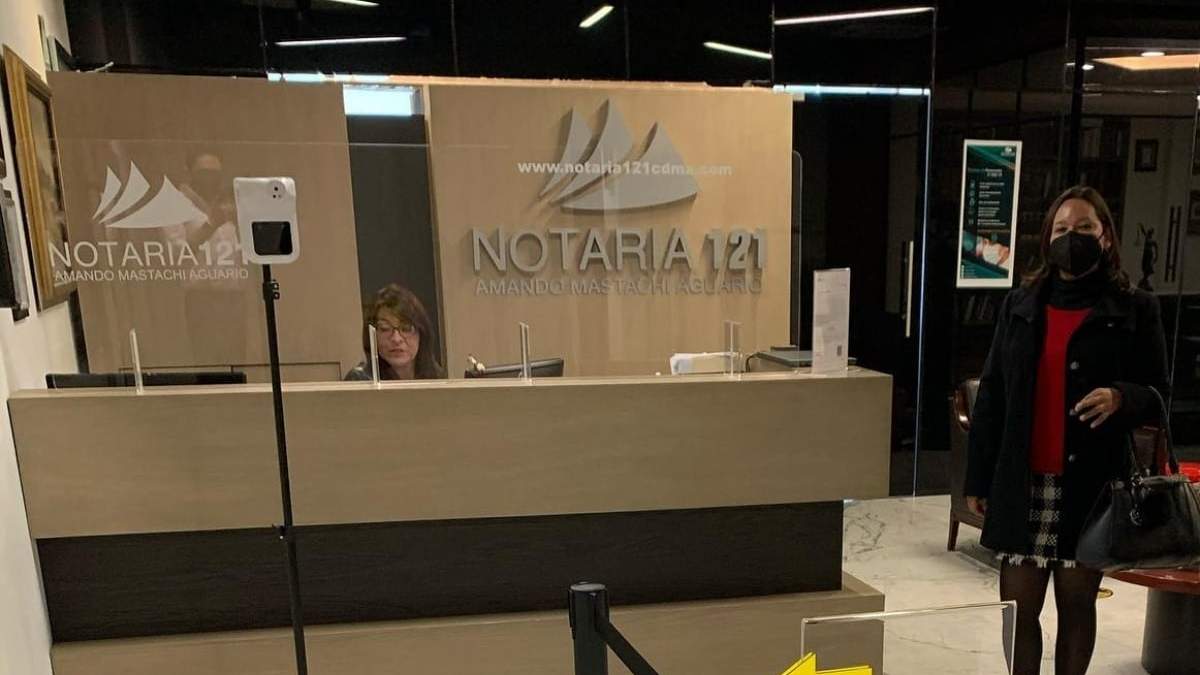 La notaría 121 de la Ciudad de México