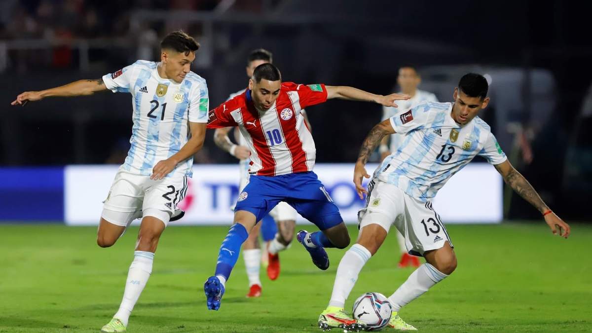 Paraguay vs Argentina. Fuente: (Instagram)