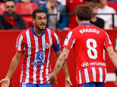 Atlético de Madrid vence 2-1 al Sevilla y recorta distancia con el Real Madrid en la tabla general