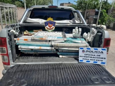 Un hombre fue demorado por robar 160 cajas de porcelanato valuado en más de un millón de pesos