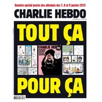 Se agota en un día la edición de Charlie Hebdo con caricaturas de Mahoma