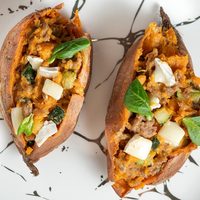 Boniatos o batatas rellenas a la mexicana: para comer algo creativo, delicioso y sin gastar fortuna