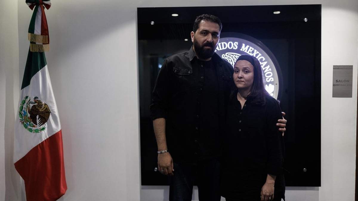 La doctora mexicana y su esposo