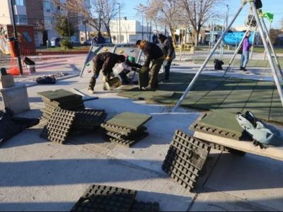 La municipalidad de Neuquén interviene varios espacios verdes en la ciudad