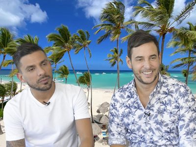 Antes de iniciar su nuevo programa, Rodrigo Lussich pasea con su novio por Punta Cana
