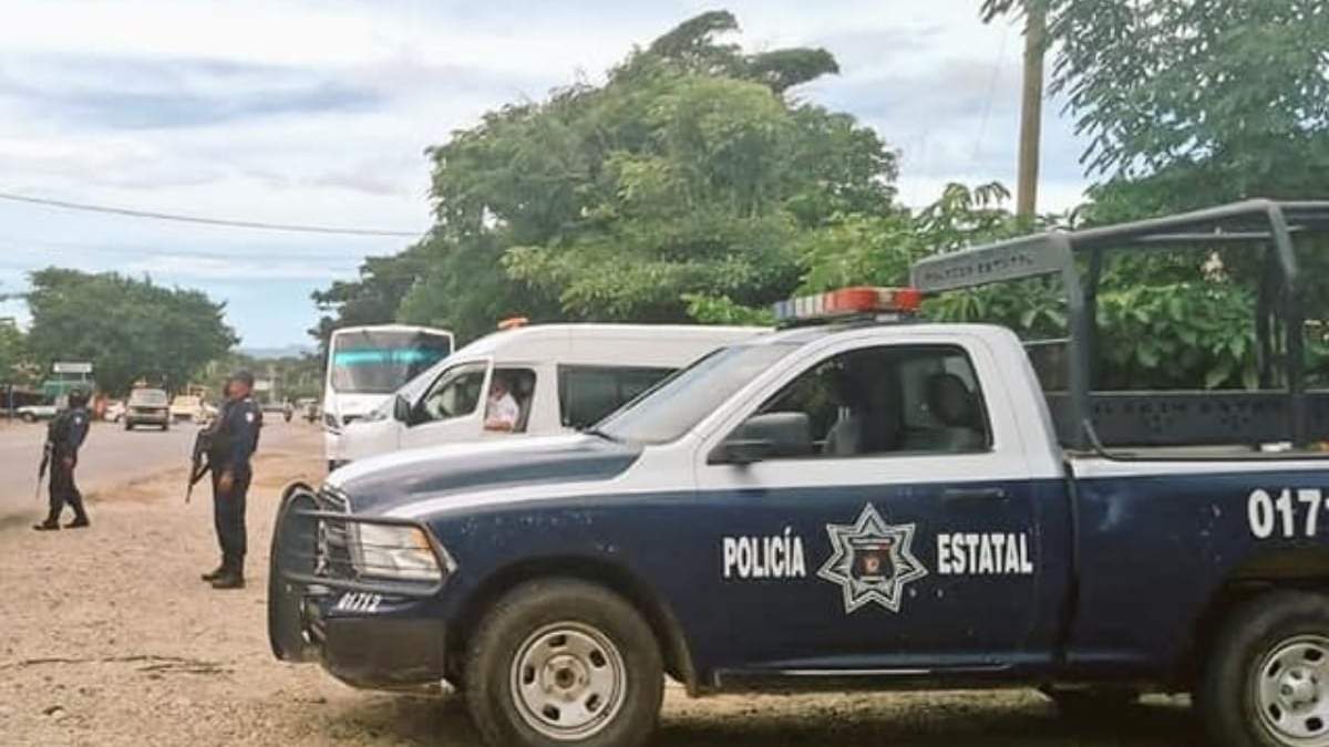 Policías estatales de Oaxaca