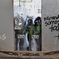 El colectivo Restauradoras con Glitter pide empatía con las causas justas