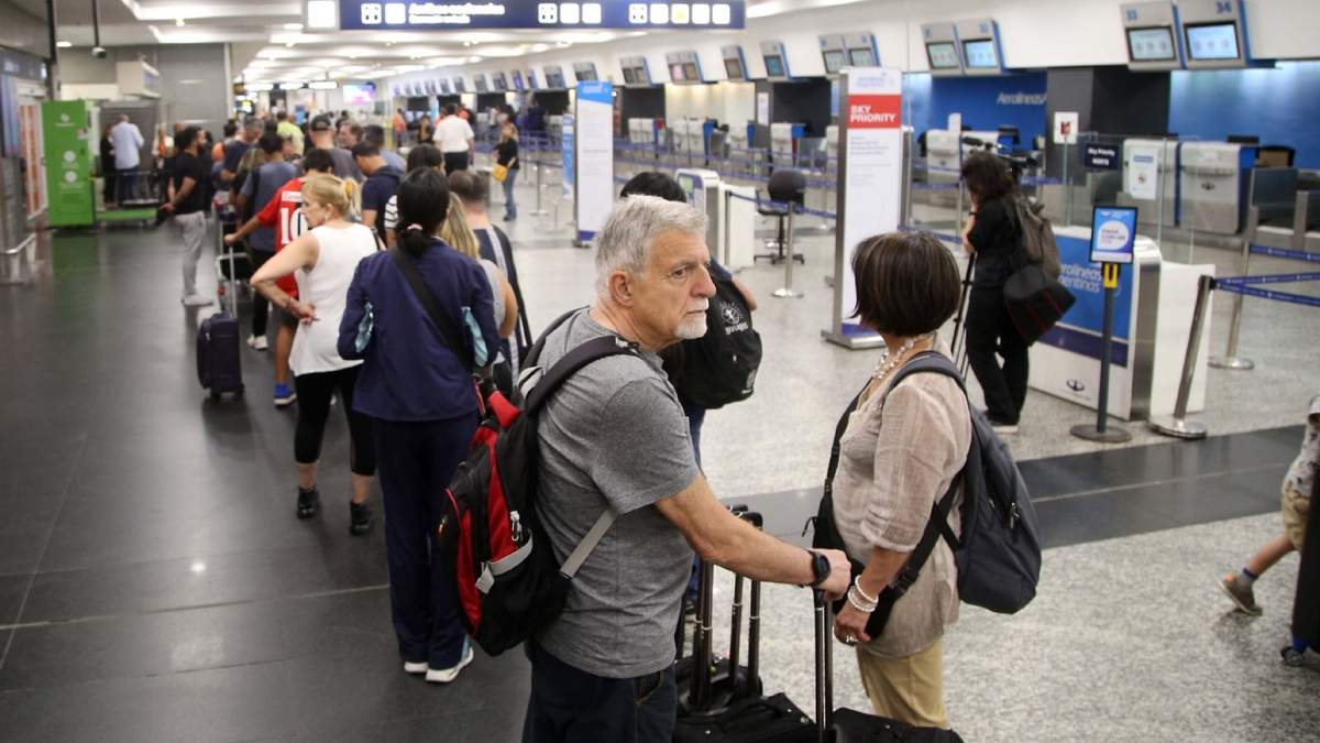 La operación del Aeroparque fue modificada este viernes. Fuente: (X)