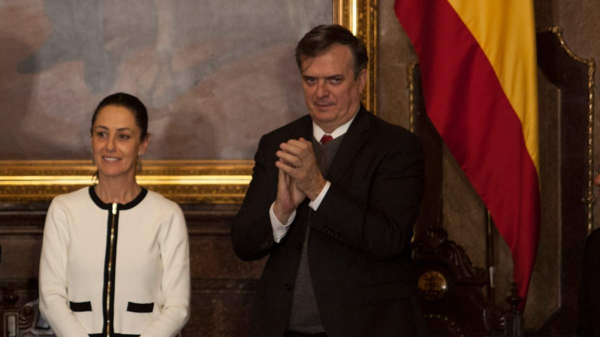 Claudia Sheinbaum y Marcelo Ebrard