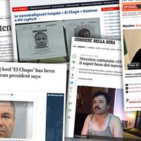 Recaptura de "El Chapo" acapara portadas internacionales