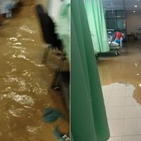 Trasladan pacientes del Hospital de la Niñez Oaxaqueña por inundaciones