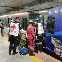 Un hombre invidente muere arrollado al caer a las vías del tren ligero en Guadalajara