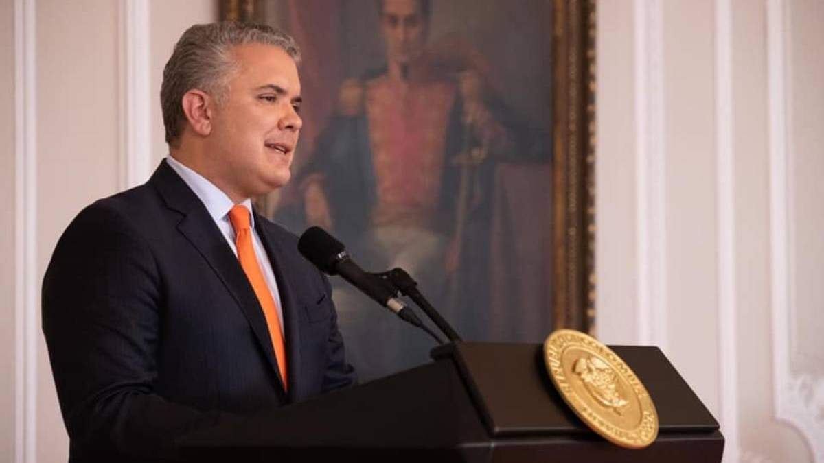 El presidente de Colombia