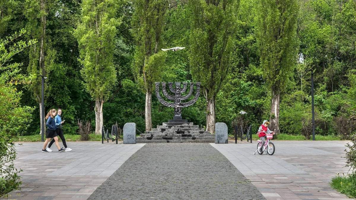El memorial de Babi Yar