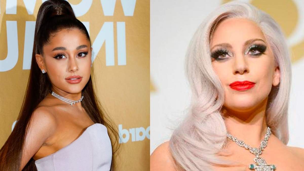 Ariana Grande y Lady Gaga. Fuente: (Instagram)