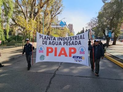 Trabajadores de la PIAP exigieron respuestas en Casa de Gobierno por el futuro de la planta