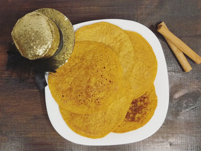 Tortillas tipo Rapiditas de calabaza y avena: perfectas para untar y con solo 4 ingredientes
