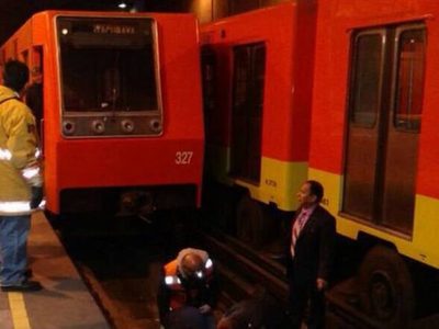 Suicidio en la estación Centro Médico de la Línea 3 del Metro