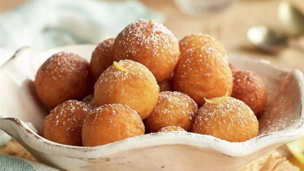 Buñuelos de limón. Fuente: (X)