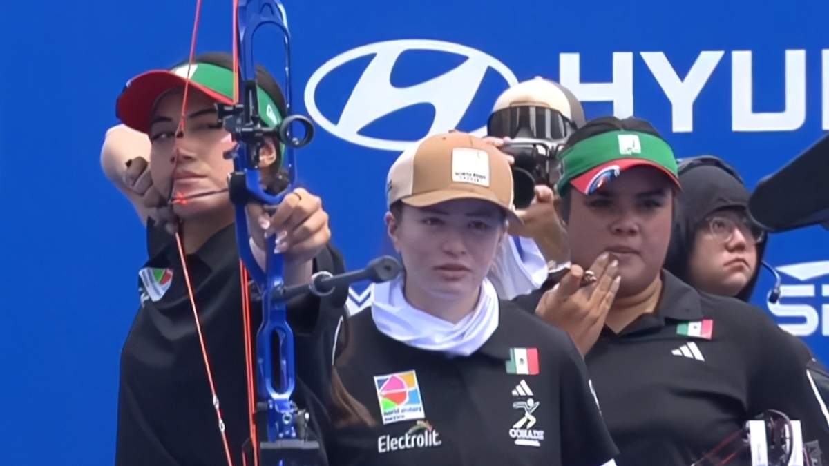 El equipo mexicano durante la final