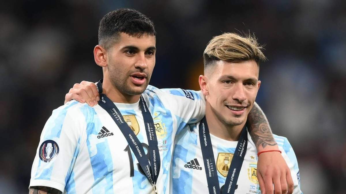 Cristian Romero y Lisandro Martínez. Fuente: (X)