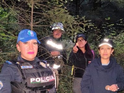 Rescatan a dos mujeres que estaban extraviadas en Los Dinamos