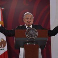 AMLO presume efectos negativos de la pandemia por covid en México
