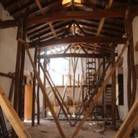 Por cambios estéticos, exigen al INAH frenar reconstrucción en Casa de Cultura de Juchitán