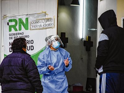 Por segundo día consecutivo, Río Negro se mantuvo por debajo de los 100 casos de coronavirus