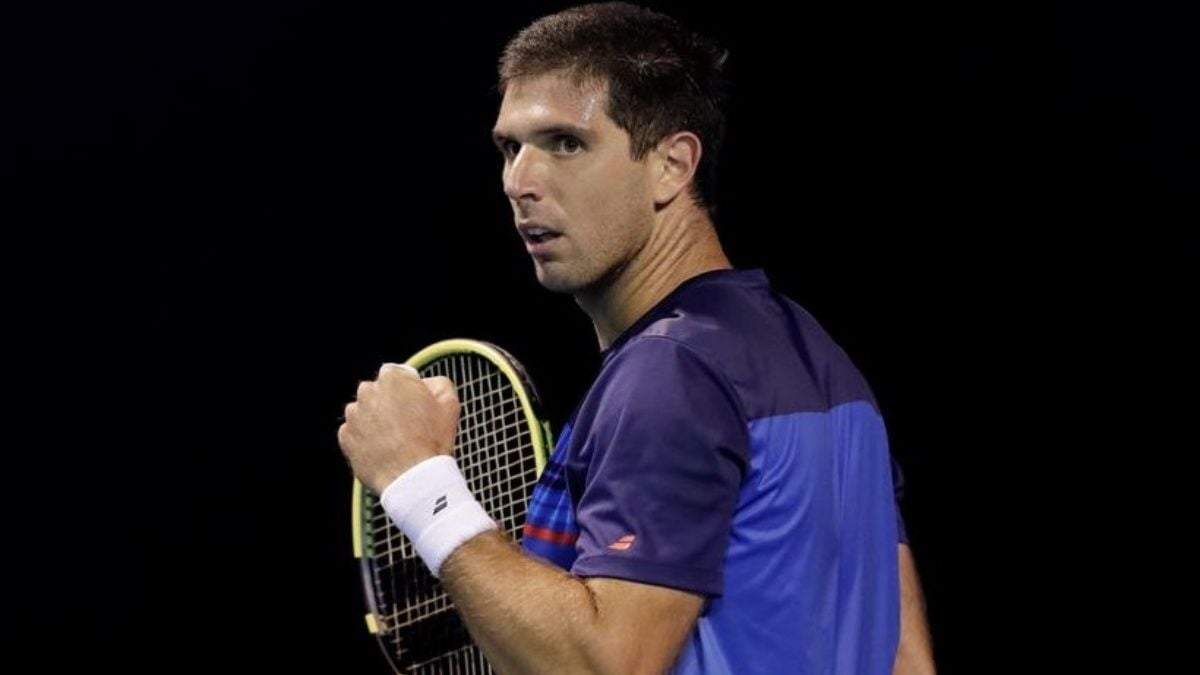 Federico Delbonis. Fuente (Instagram)