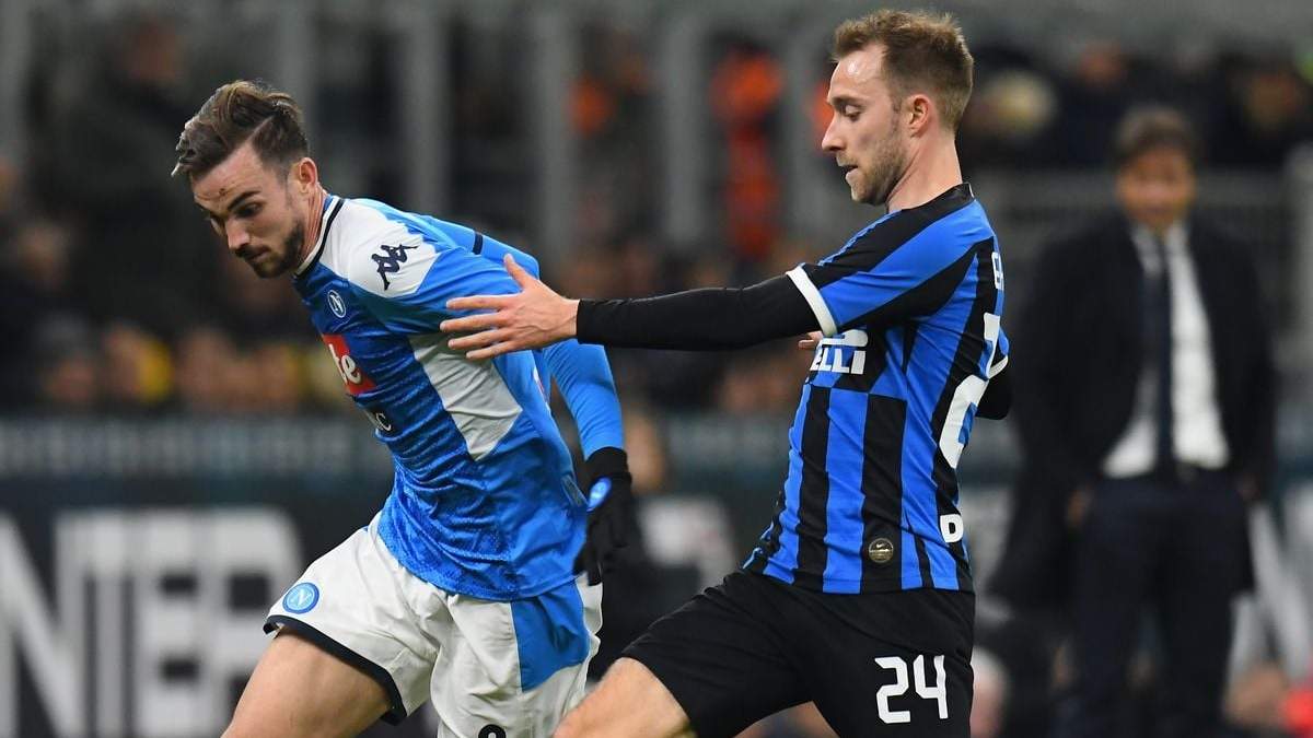 Inter vs Napoli. Fuente (Instagram)