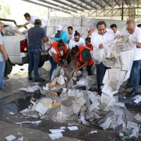 IEPAC inicia destrucción de 50 toneladas de papelería electoral
