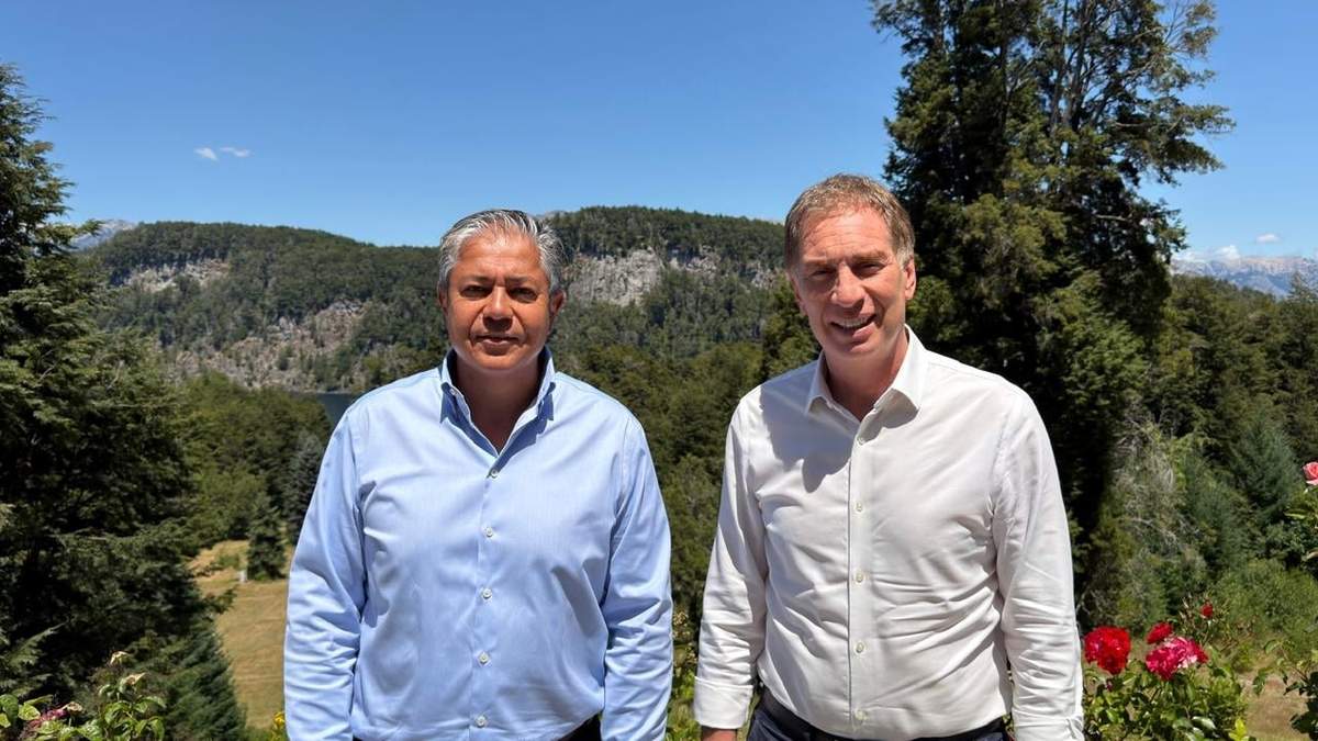 Figueroa y Santilli en Villa La Angostura. Fuente: (X)