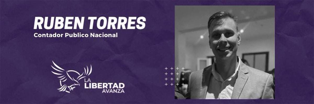 Rubén Torres va en lugar de Santilli que iba en lugar de Espert