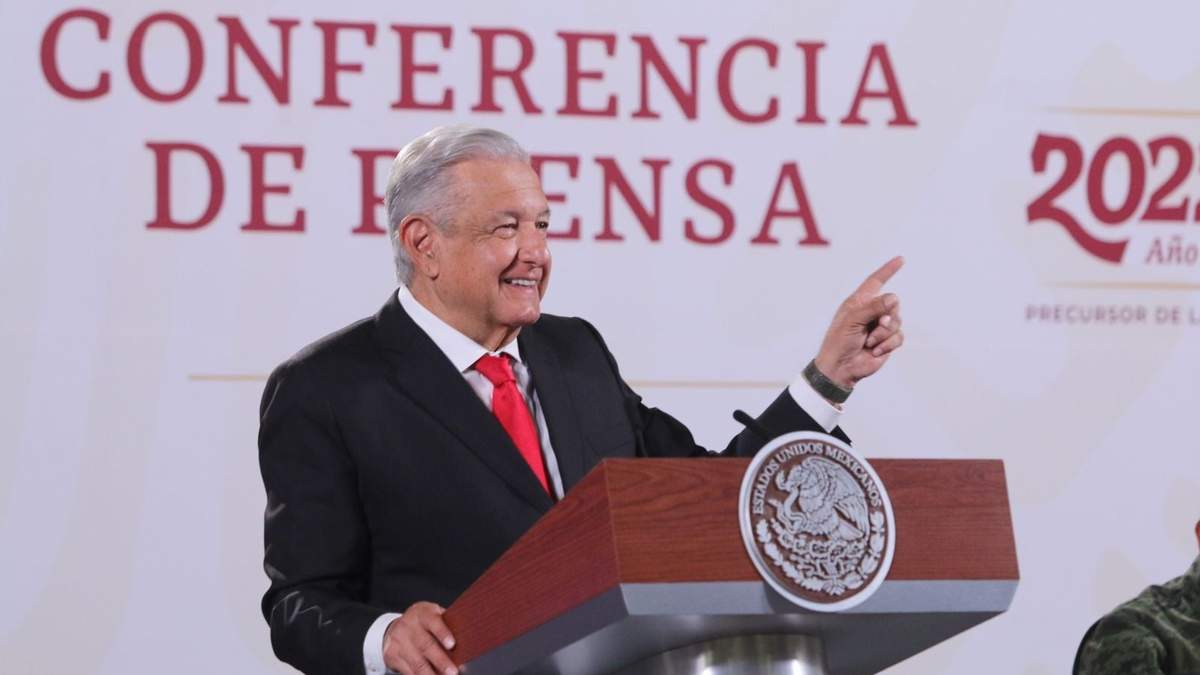 El presiente López Obrador
