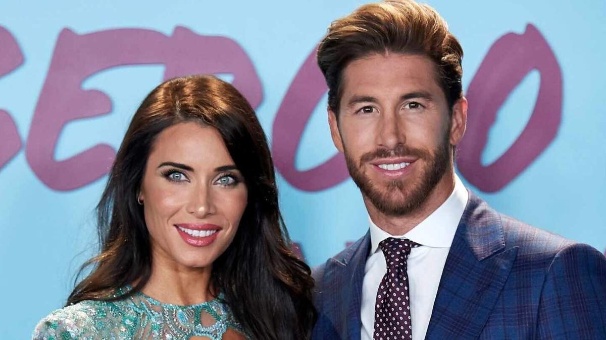 Pilar Rubio y Sergio Ramos. Fuente: (Twitter)