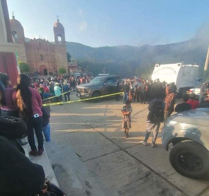 Comunidad Ayuuk o mixe de Santo Domingo Tepuxtepec detuvieron a la lideresa, Guadalupe Díaz Pantoja