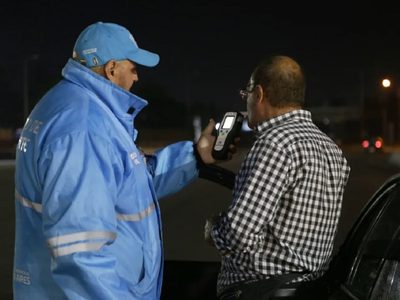 Nochebuena: casi 100 conductores dieron positivo de alcoholemia en controles viales de todo el país