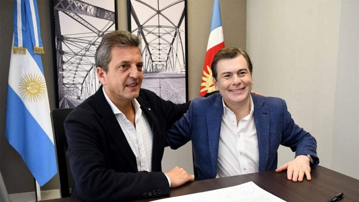Sergio Massa y Gerardo Zamora